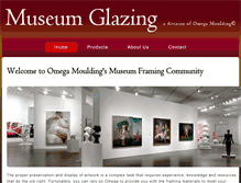 Tablet Screenshot of museumglazing.com